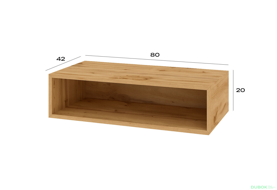 Fotografie 2 - Space Korpus toaletní stolek dub apalačský