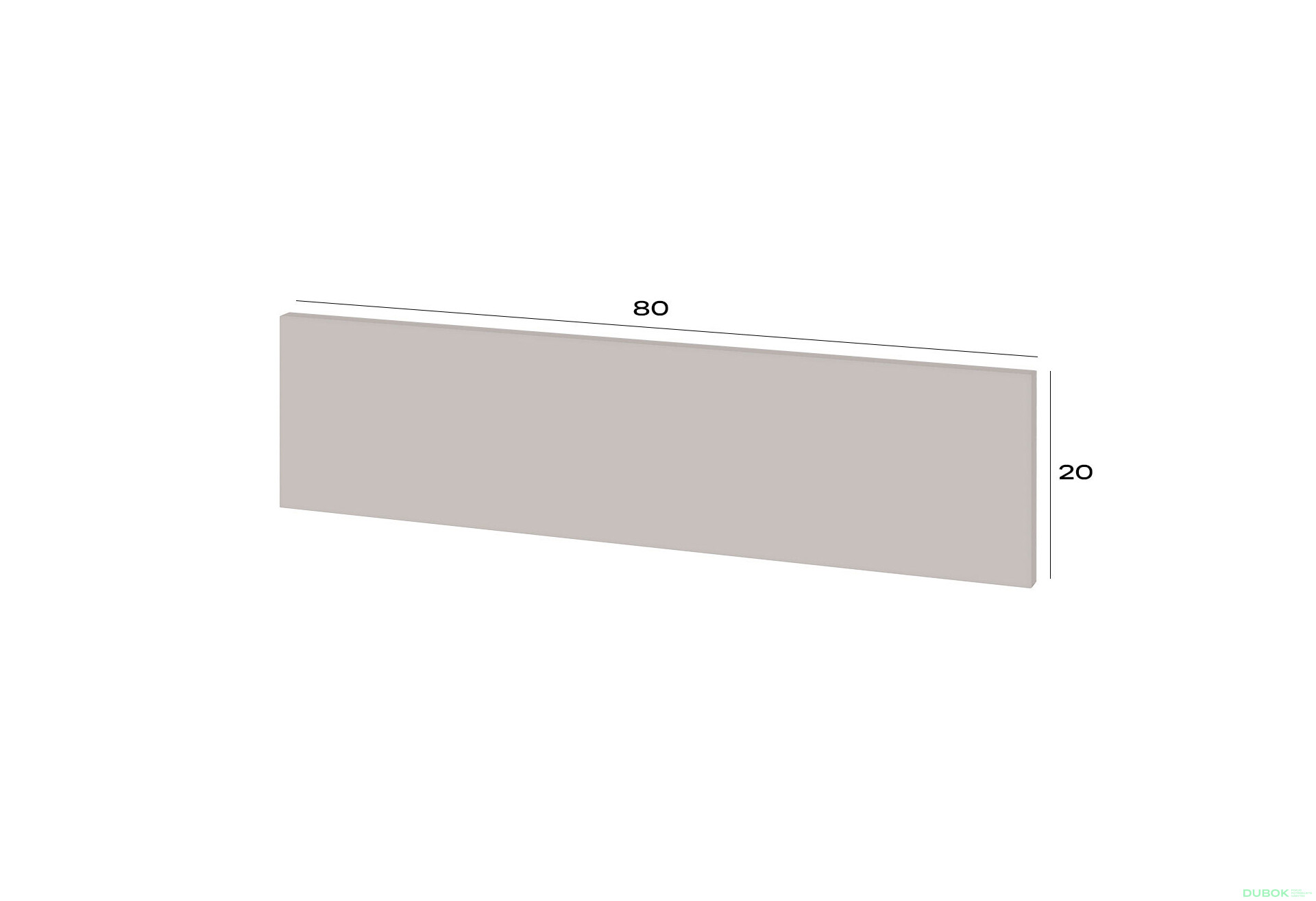 Fotografie 2 - Space Fasáda ke toaletnímu stolku kašmír