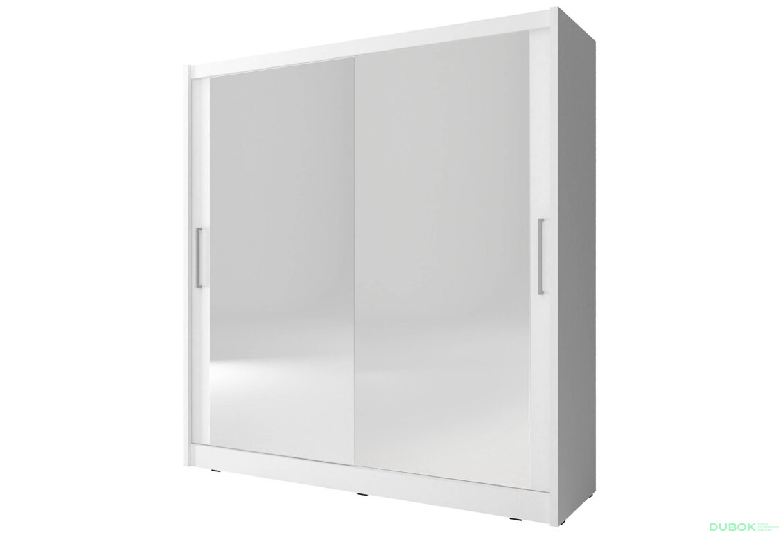 Skříň Maja VI 200 bílý