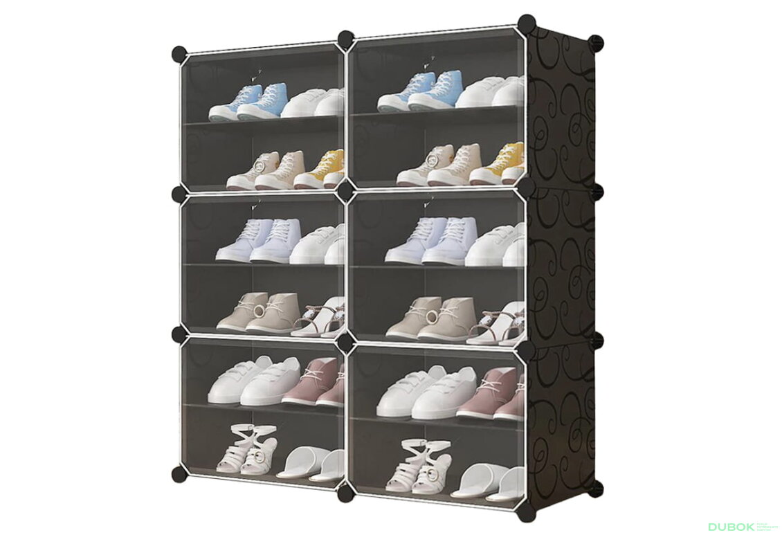 Modulární skříň na boty 12 úrovní