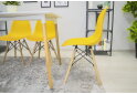Fotografie 9 - Židle OSAKA žlutá / nohy přírodní x 1