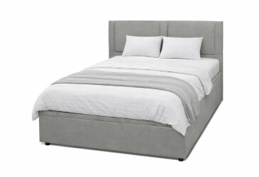 Postel Fro Sol 160x200 s roštem, úložným prostorem Mono 246, šedá