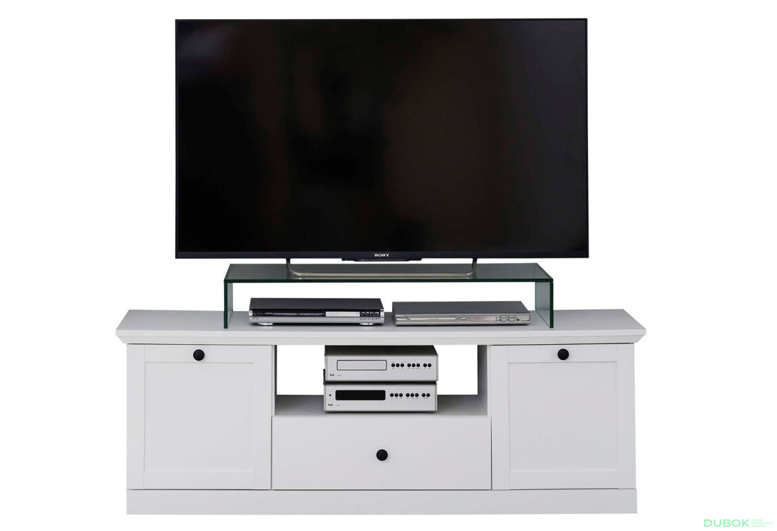 Fotografie 2 - TV stolek 2d1s/140 bílý Brandson