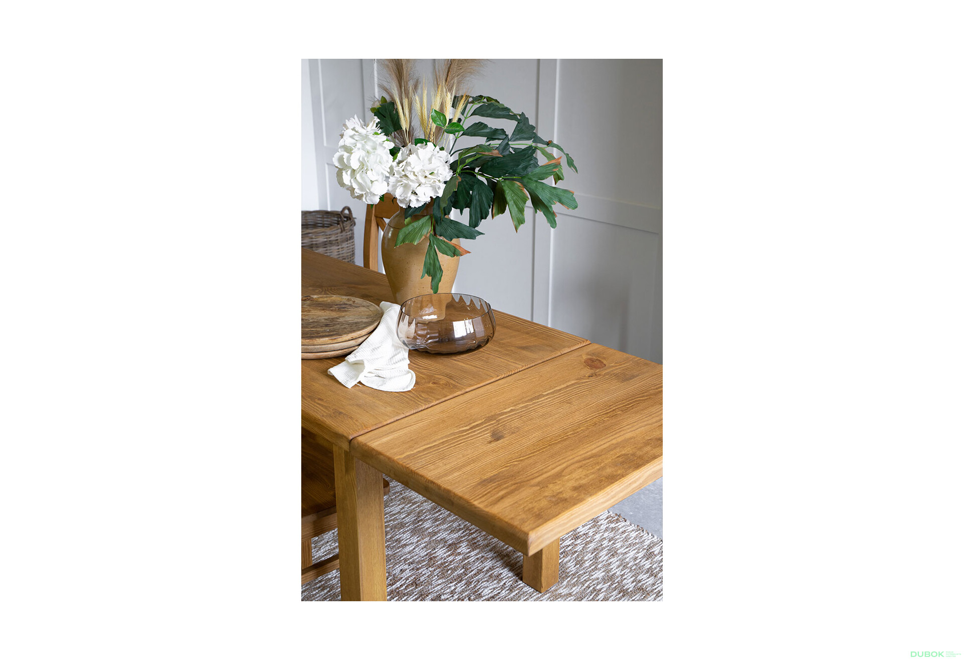 Fotografie 5 - Stůl 140 medová borovice Classic Wood