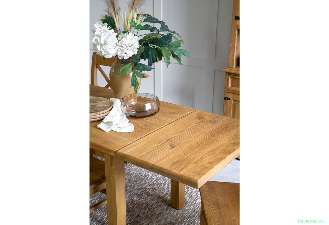 Fotografie 6 - Stůl 140 medová borovice Classic Wood