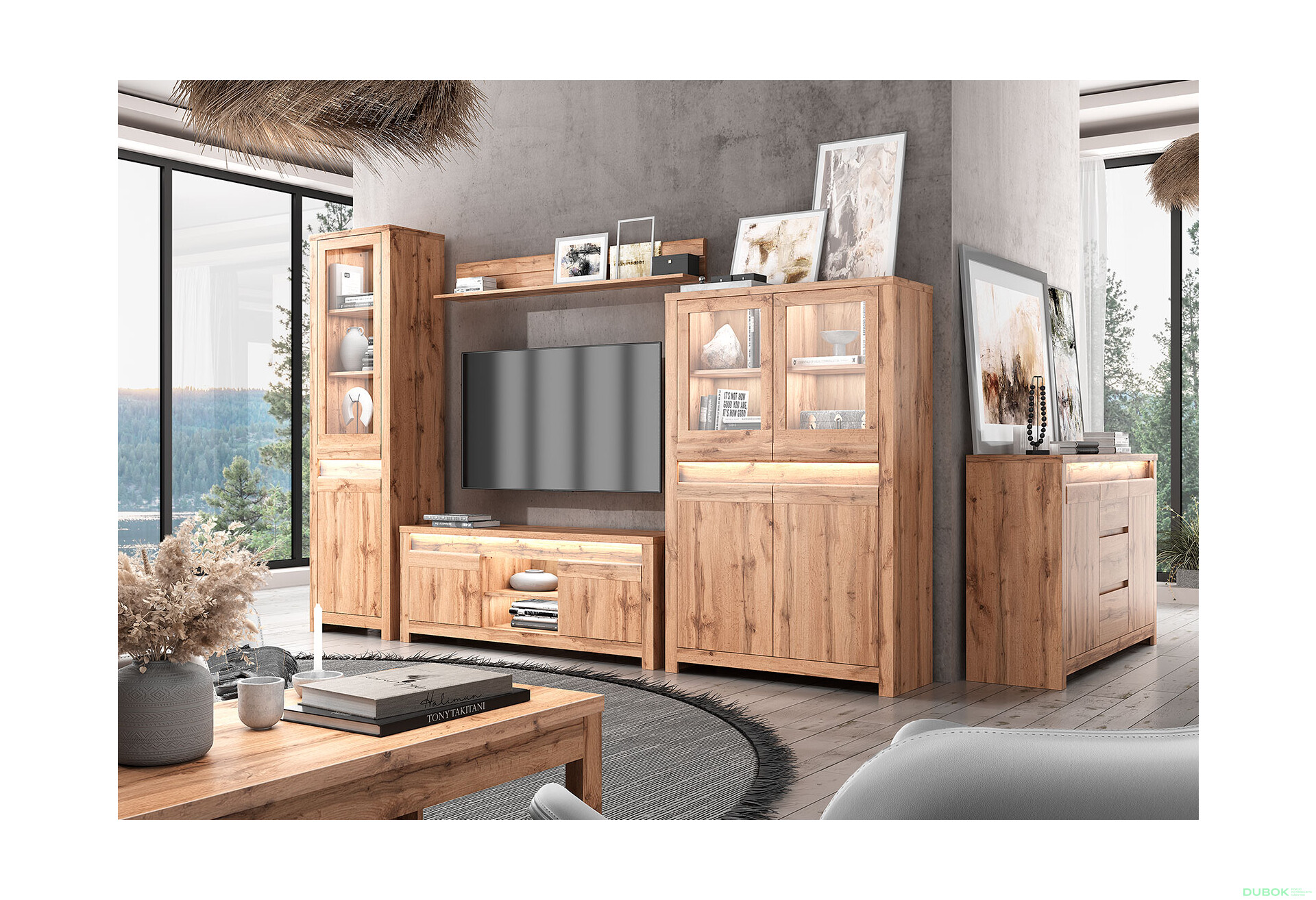 Série do obývacího pokoje Clover - Fotografie 1 Fotografie 1 - Série do obývacího pokoje Clover