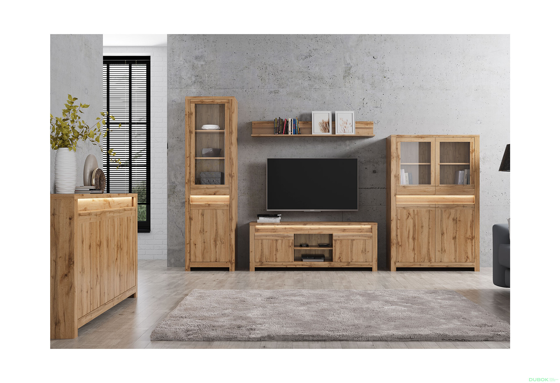 Série do obývacího pokoje Clover - Fotografie 3 Fotografie 3 - Série do obývacího pokoje Clover