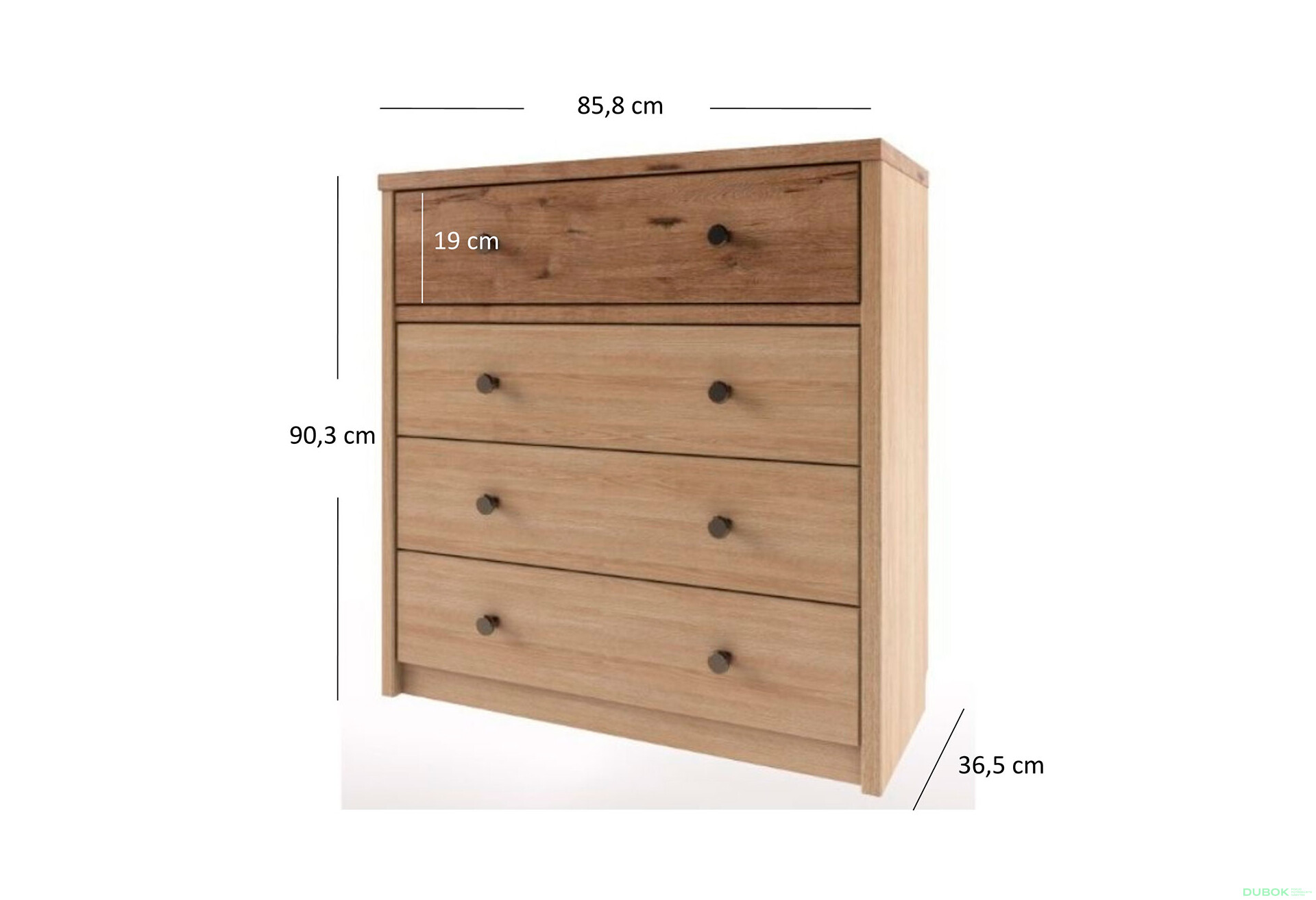 Komoda 4s madura / wellington Diesel - Fotografie 2 Fotografie 2 - Komoda 4s madura / wellington Diesel