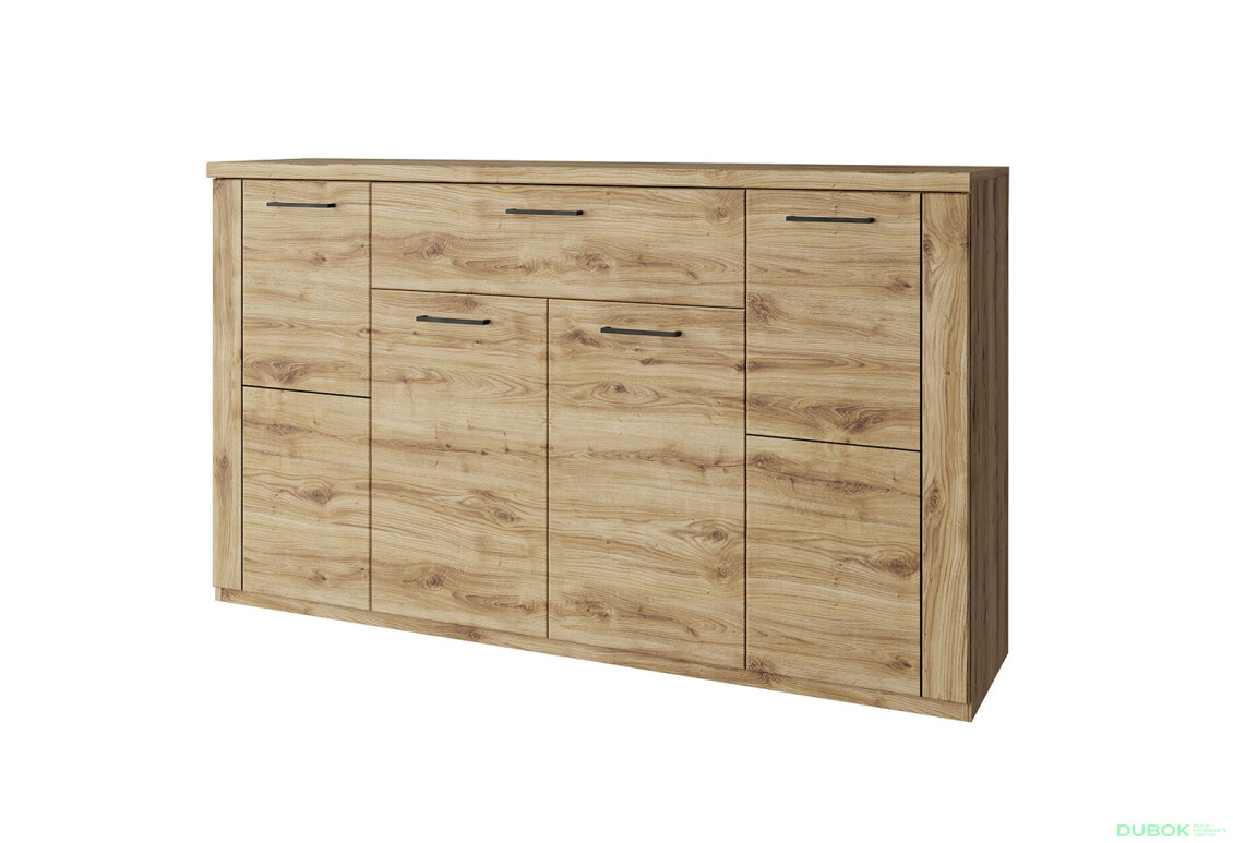 Komoda 4d1s dub navarra Doorset