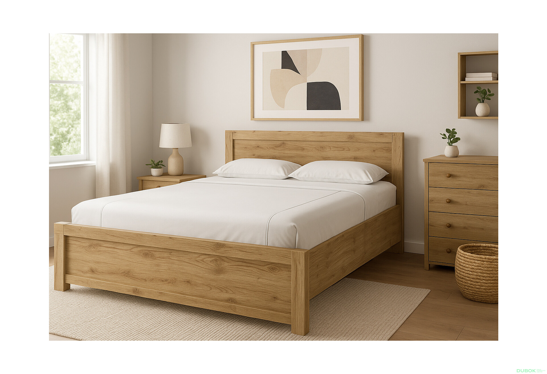 Fotografie 2 - Postel 120x200 dub navarra Doorset