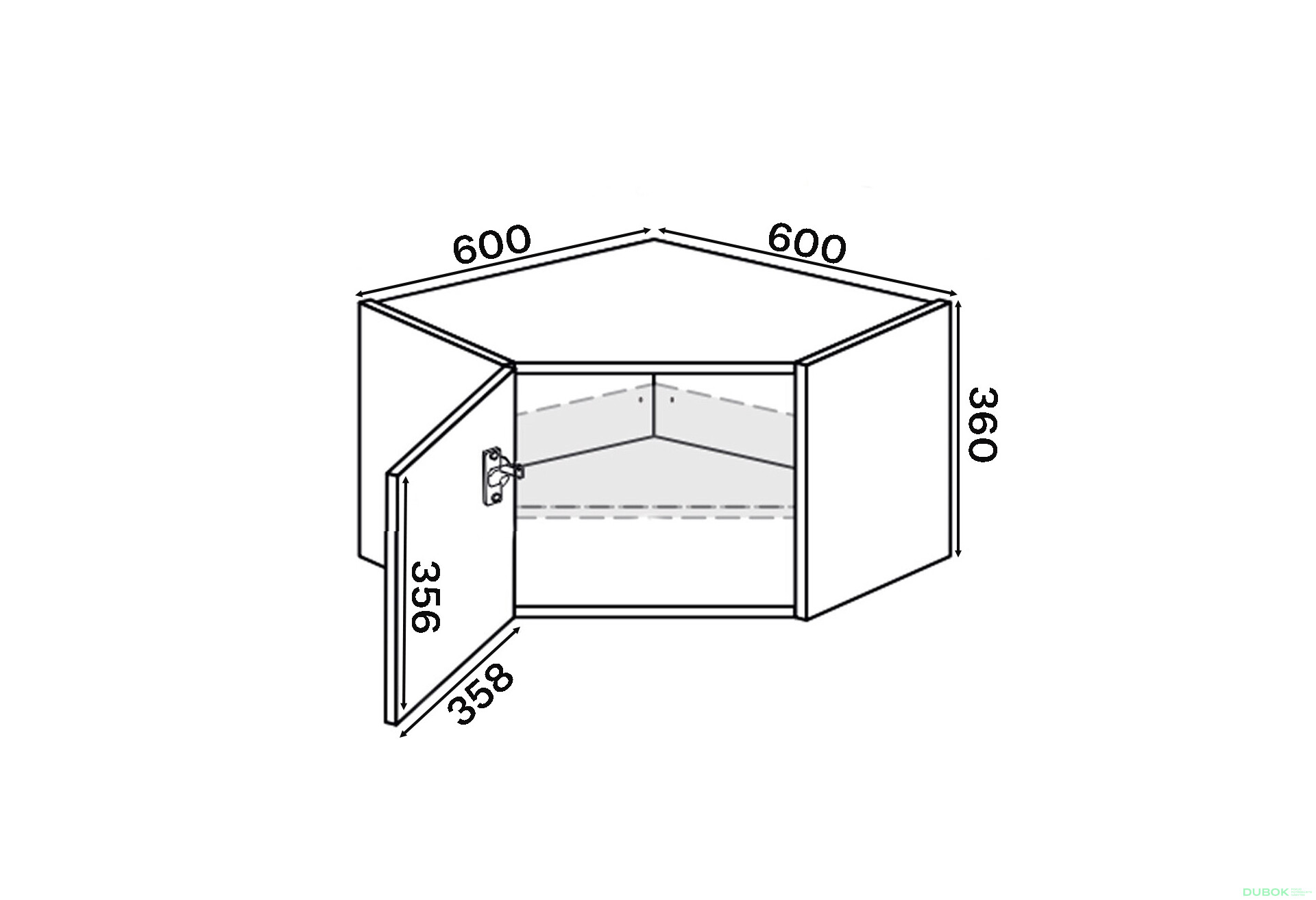 Fotografie 2 - Vrchní roh V 45°/360 (600x600) 1dv Leo