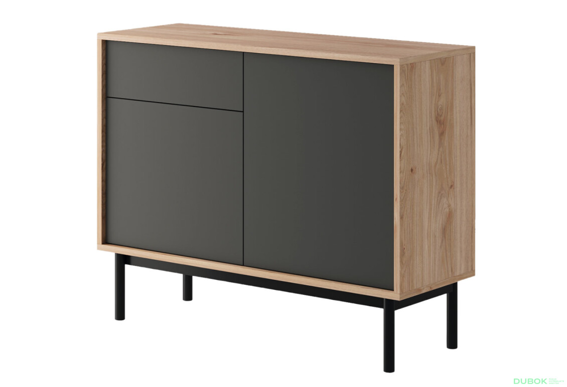 Komoda BK104 jackson hickory / grafit Basic