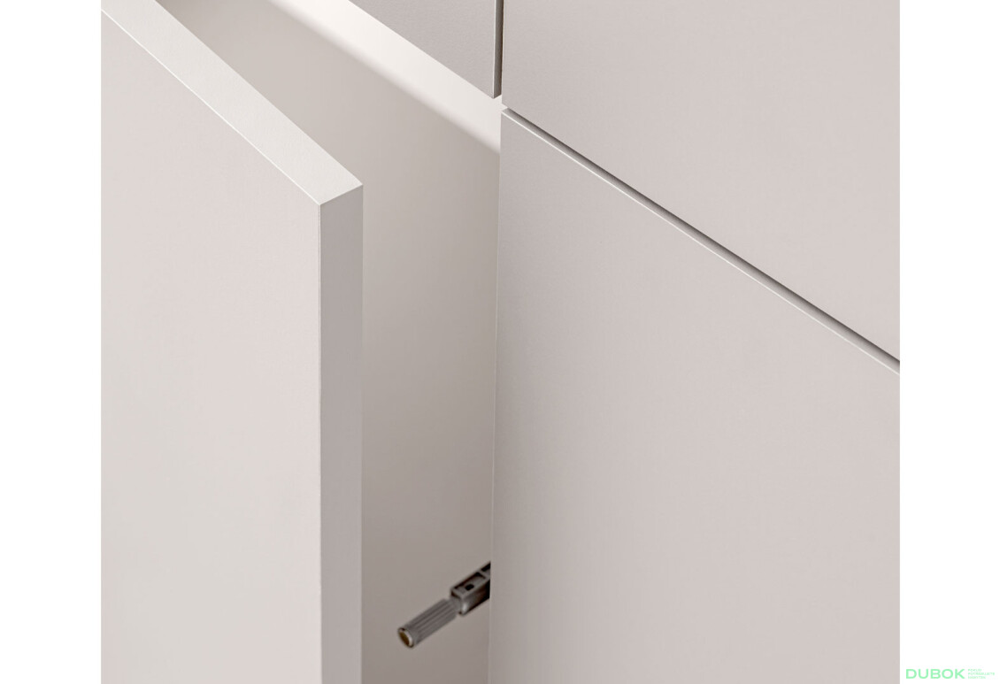 Skříň čtyřdveřová Complex 80x196x58 cm Bílá - Fotografie 5 Fotografie 5 - Skříň čtyřdveřová Complex 80x196x58 cm Bílá