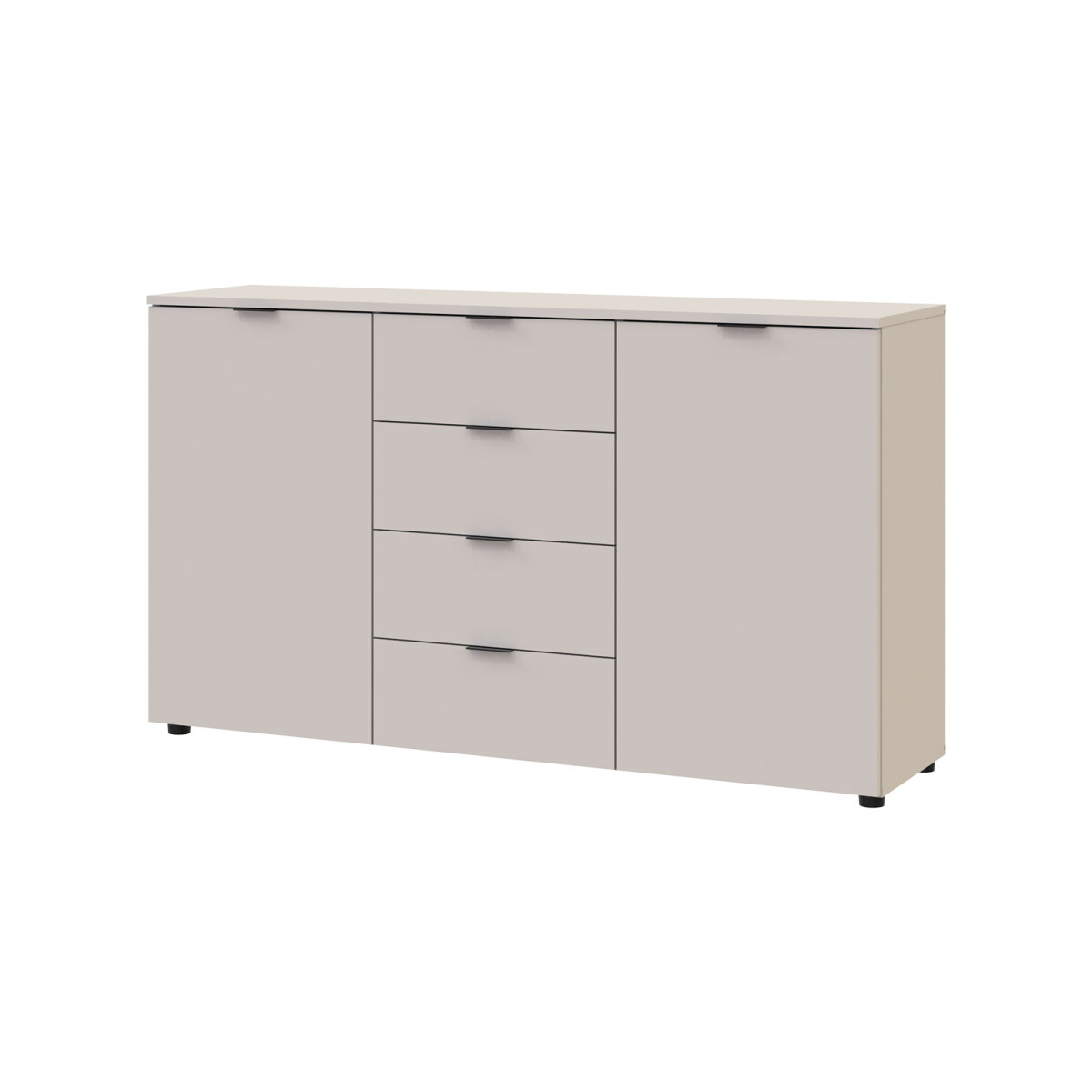 

Komoda s dvířky a 4 zásuvkami Ron 5 140 cm kašmír
