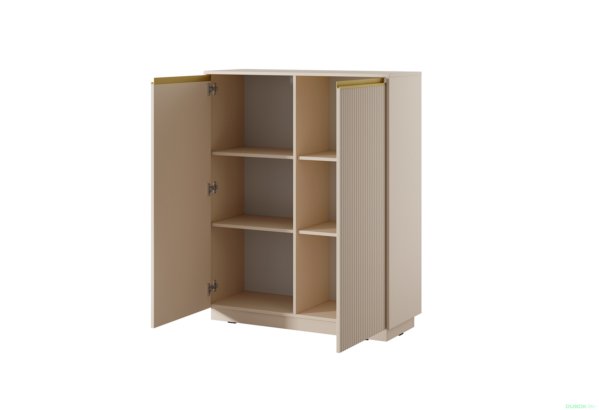 Komoda KW-104 béžová Royal - Fotografie 3 Fotografie 3 - Komoda KW-104 béžová Royal