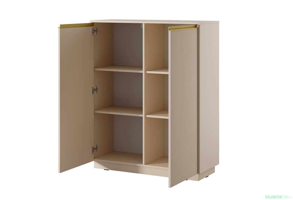 Komoda KW-104 béžová Royal - Fotografie 3 Fotografie 3 - Komoda KW-104 béžová Royal