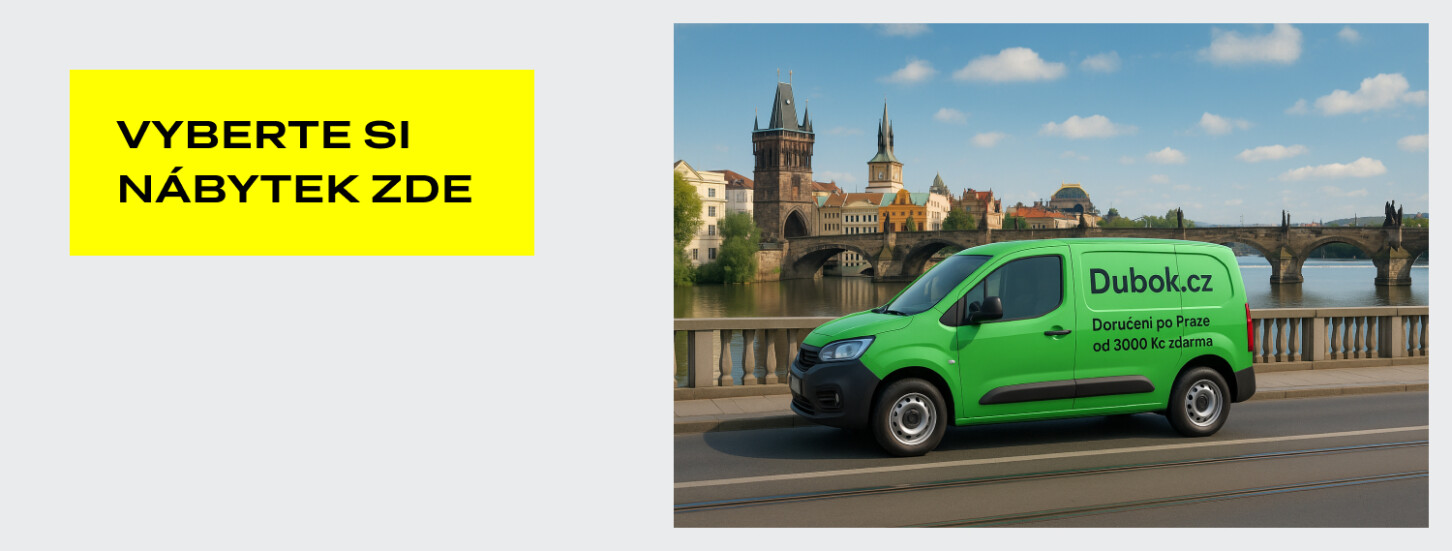 Doručení po Praze zdarma při objednávce nad 3000 Kč