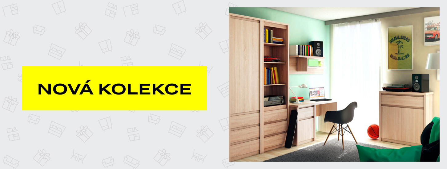 Nová kolekce — akce a slevy na nábytek v eshopu Dubok.cz